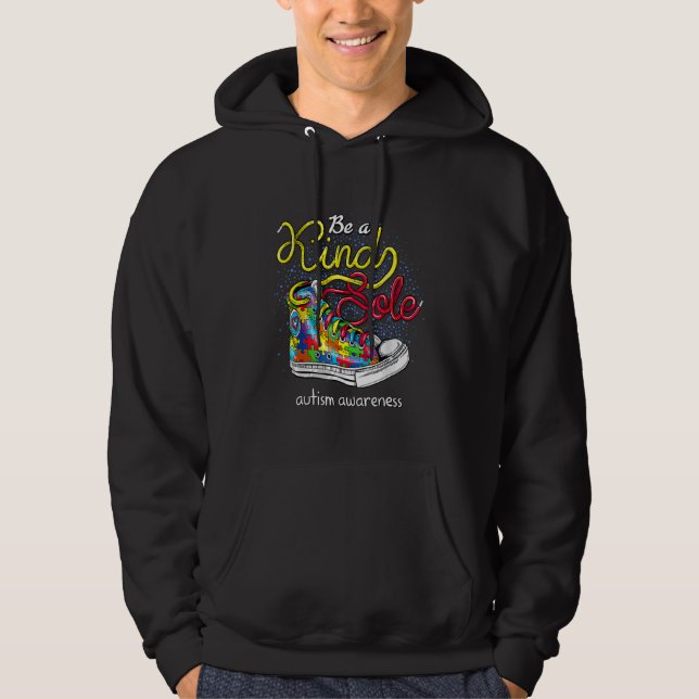 Seien Sie eine Art Autismus Bewusstsein Puzzle Sch Hoodie (Vorderseite)