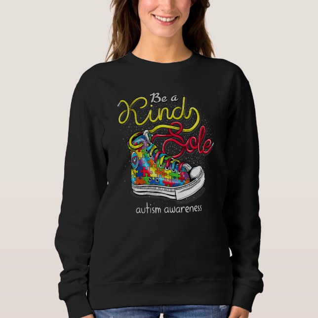 Seien Sie eine Art Autismus Bewusstsein Puzzle Sch Sweatshirt (Vorderseite)