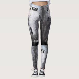 Seien Sie eine Hexe, keine Prinzessin-Girls-Power Leggings