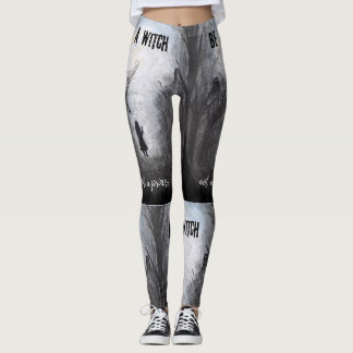 Seien Sie eine Hexe, keine Prinzessin-Girls-Power Leggings