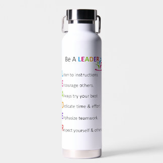 Seien Sie eine LEADER-Flasche Trinkflasche