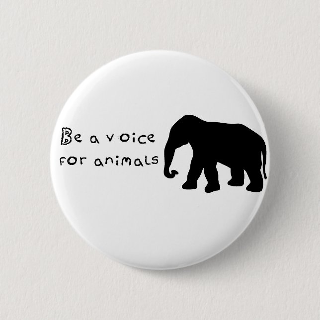 Seien Sie eine Stimme Button (Vorderseite)