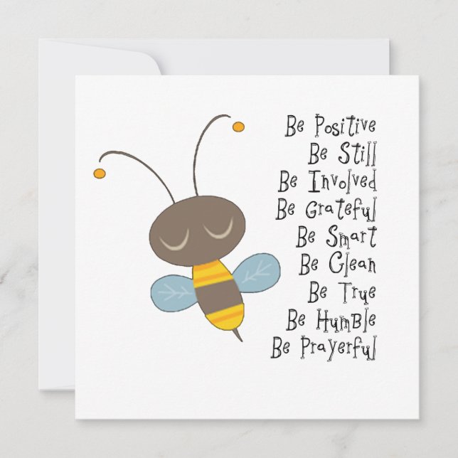 seien Sie… Einladung (Vorderseite)