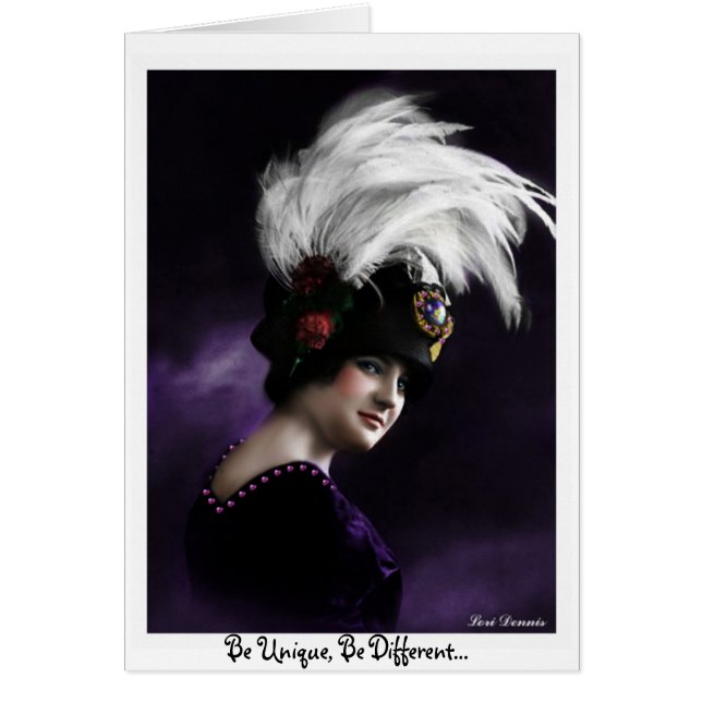 Seien Sie einzigartig (Vorne)