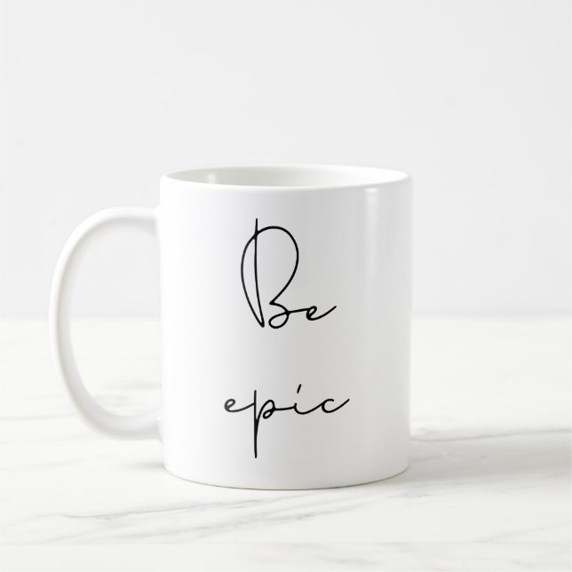 Seien Sie episch Kaffeetasse (Links)