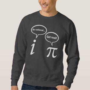 Seien Sie erhalten wirklichen eingebildeten Sweatshirt