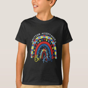 Seien Sie freundlich Autismus Awareness Akzeptanz T-Shirt