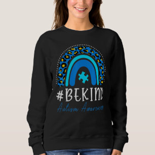 Seien Sie freundlich Autismus Bewusstsein Frauen M Sweatshirt