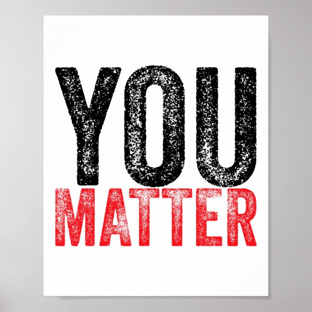 Seien Sie freundlich bei der psychischen Gesundhei Poster (Vorne)