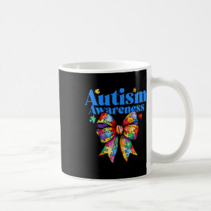 Seien Sie freundlich Bow Autismus Awareness Autism Kaffeetasse