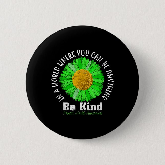 Seien Sie freundlich grüne Multifunktionsblume Son Button (Vorderseite)