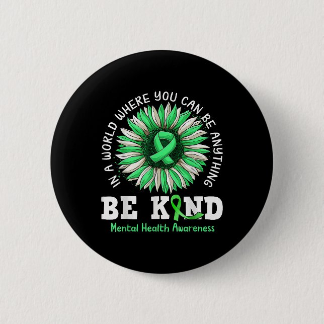 Seien Sie freundlich grüne Multifunktionsblume Son Button (Vorderseite)