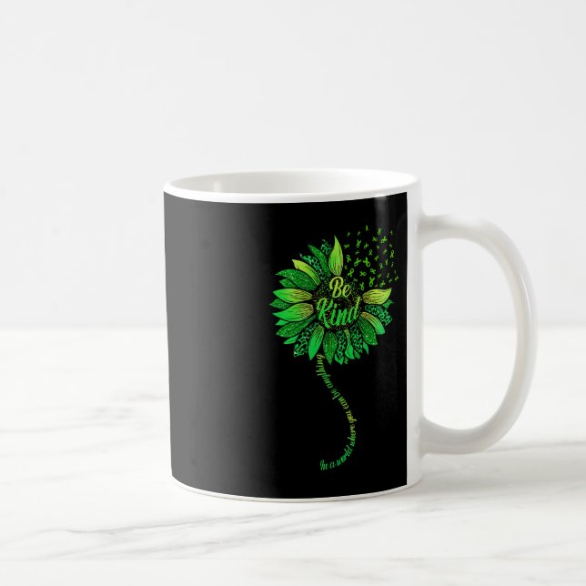 Seien Sie freundlich grüne Multifunktionsblume Son Kaffeetasse (Rechts)