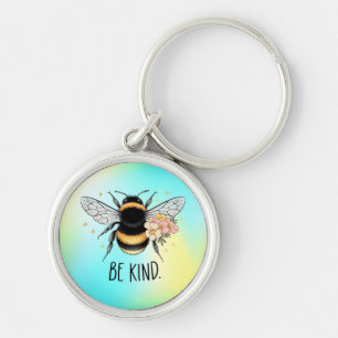 Seien Sie freundlich Honey Bee Clipart-57650 Schlüsselanhänger