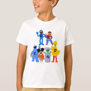Seien Sie freundlich in ASL Sesame Street Sign Lan T-Shirt
