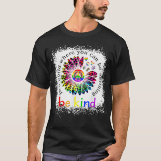 Seien Sie freundlich Liebe Rainbow LGBT Pride LGBT T-Shirt
