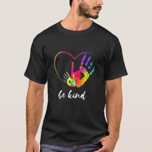 Seien Sie freundlich Niedlich Puzzle World Autismu T-Shirt