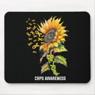 Seien Sie freundlich Sonnenblumen CRPS-Bewusstsein Mousepad
