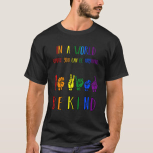 Seien Sie freundlich stolz auf die Unterrichtsspra T-Shirt