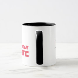 Seien Sie freundlich und Bleibe paw-sitiv Tasse