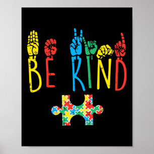 Seien Sie freundlich und sprechen Sie mit dem Räts Poster