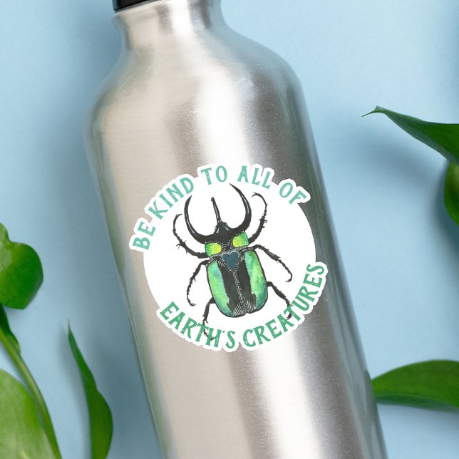 Seien Sie freundlich zu allen Kreaturen, die Wasse Aufkleber (Von Creator hochgeladen)