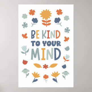 Seien Sie freundlich zu Ihrem Klassenzimmer-Poster Poster