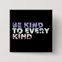 Seien Sie freundlich zu jeder Art: Vegane tierisch Button