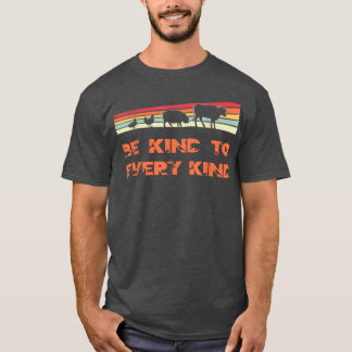 Seien Sie freundlich zu jeder Art von Veganen Retr T-Shirt