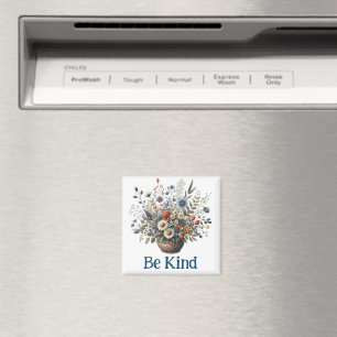 Seien Sie freundlicher Blumenmagnet Magnet