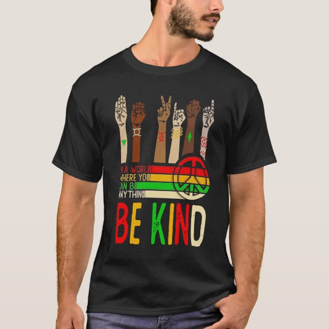 Seien Sie freundlicher Diversity T - Shirt - Einhe (Vorderseite)