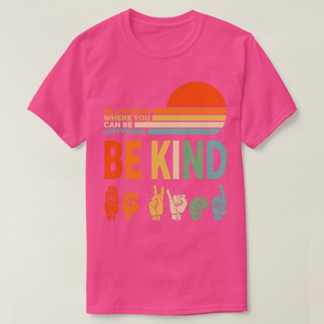 Seien Sie freundliches Shirt (Design vorne)