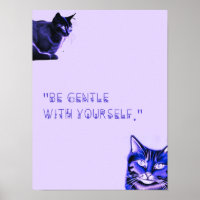 Seien Sie Gentleman Cat Poster