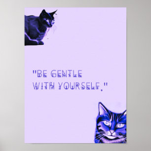 Seien Sie Gentleman Cat Poster