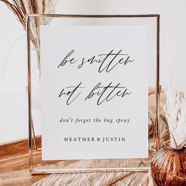 Seien Sie geschlagen, nicht gebissen Hochzeitsfehl Poster (Von Creator hochgeladen)