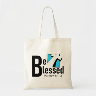 Seien Sie gesegnet mit Cross & Scripture Tote Bag Tragetasche
