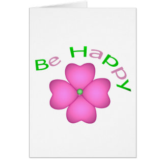 Seien Sie glücklich