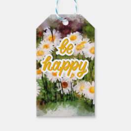 Seien Sie glücklich Geschenkanhänger