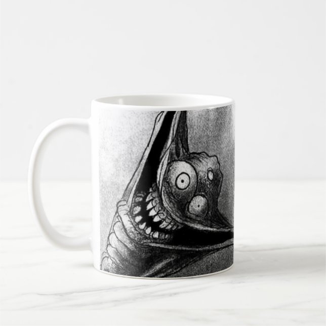 Seien Sie glücklich Kaffeetasse (Links)