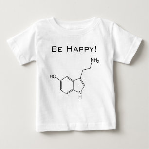 Seien Sie glücklich! Serotonin-Säuglings-T - Shi Baby T-shirt