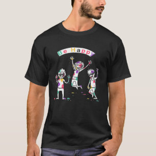 Seien Sie glücklich T-Shirt