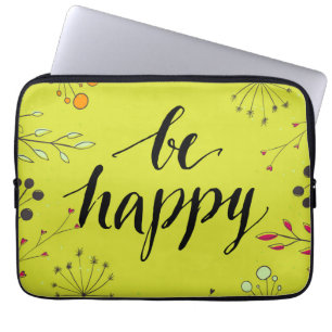 Seien Sie glückliche 5 Laptopschutzhülle