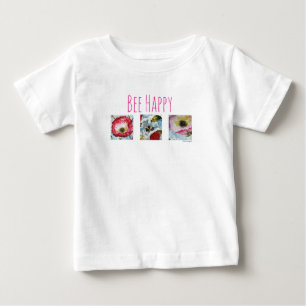 Seien Sie glückliche Biene und Baby T-shirt