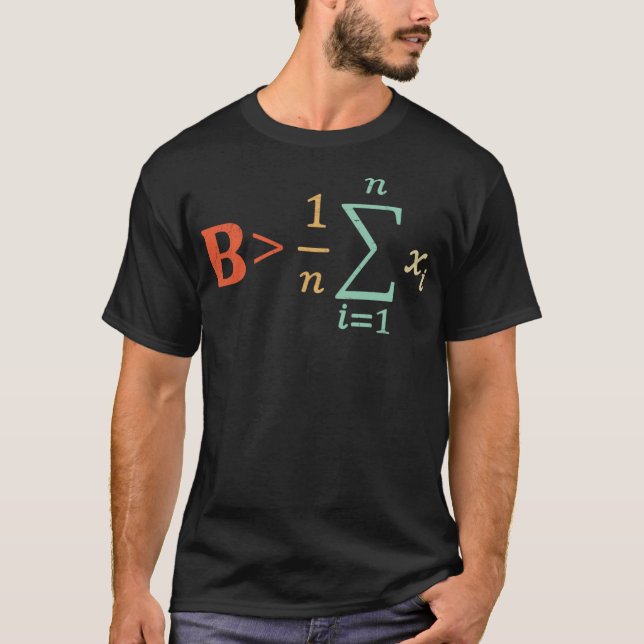 Seien Sie größer als der durchschnittliche Nerd ei T-Shirt (Vorderseite)