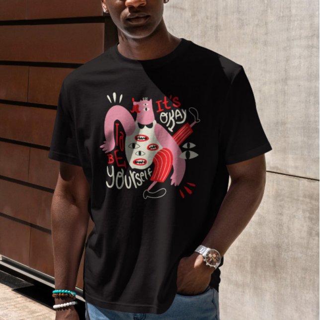 Seien Sie Ihr Abstraktes Wesen T-Shirt (Von Creator hochgeladen)