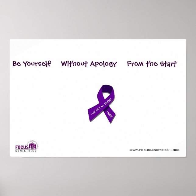 Seien Sie Ihr eigenes Poster (Vorne)