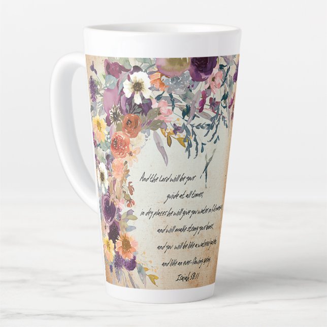 Seien Sie Ihr Führer, Herbst-Blumenmix Milchtasse (Linke Ecke)