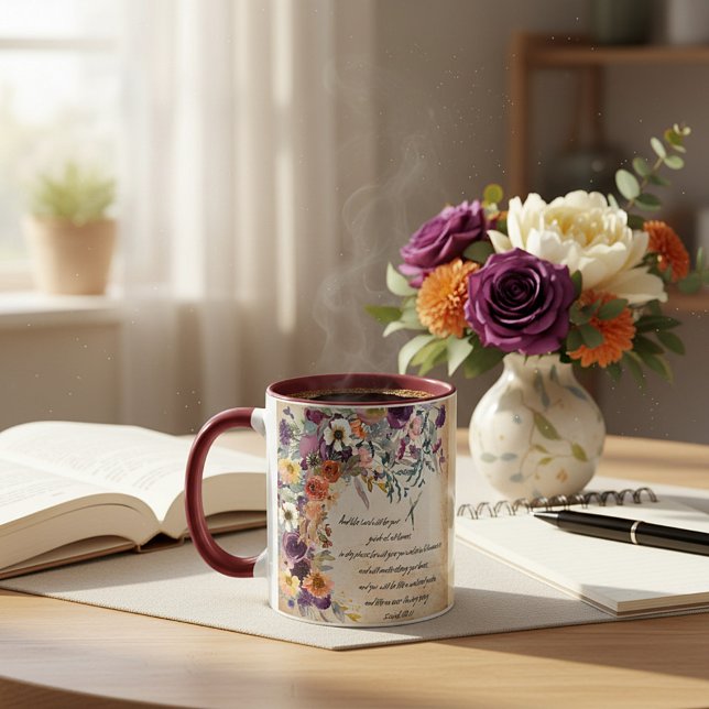 Seien Sie Ihr Führer, Herbst-Blumenmix Tasse (Von Creator hochgeladen)