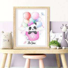 Seien Sie Ihr Tier Kinderzimmer Wall Art Fotodruck