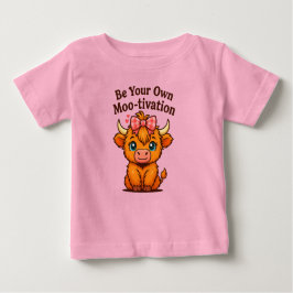 Seien Sie Ihre eigene Mootivation Baby T-shirt
